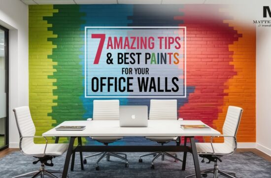 7 Amazing Tips & Best Paints for Your Office Walls