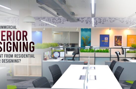 How is Commercial Interior Designing Different from Residential Interior Designing