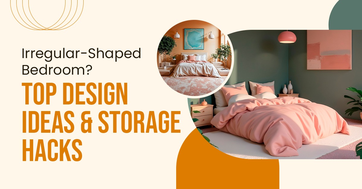 Irregular-Shaped Bedroom? Top Design Ideas & Storage Hacks
